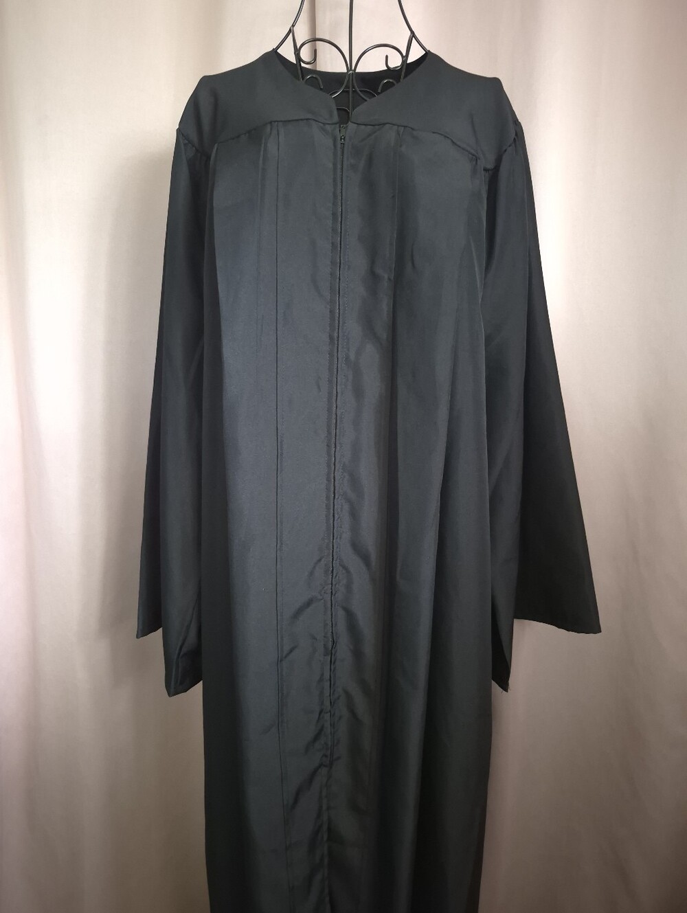 Classic Black Men's Academic Gown Jacket